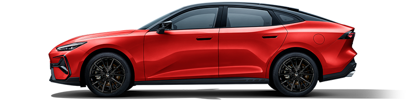 Changan New UNI-V, Искрящийся красный