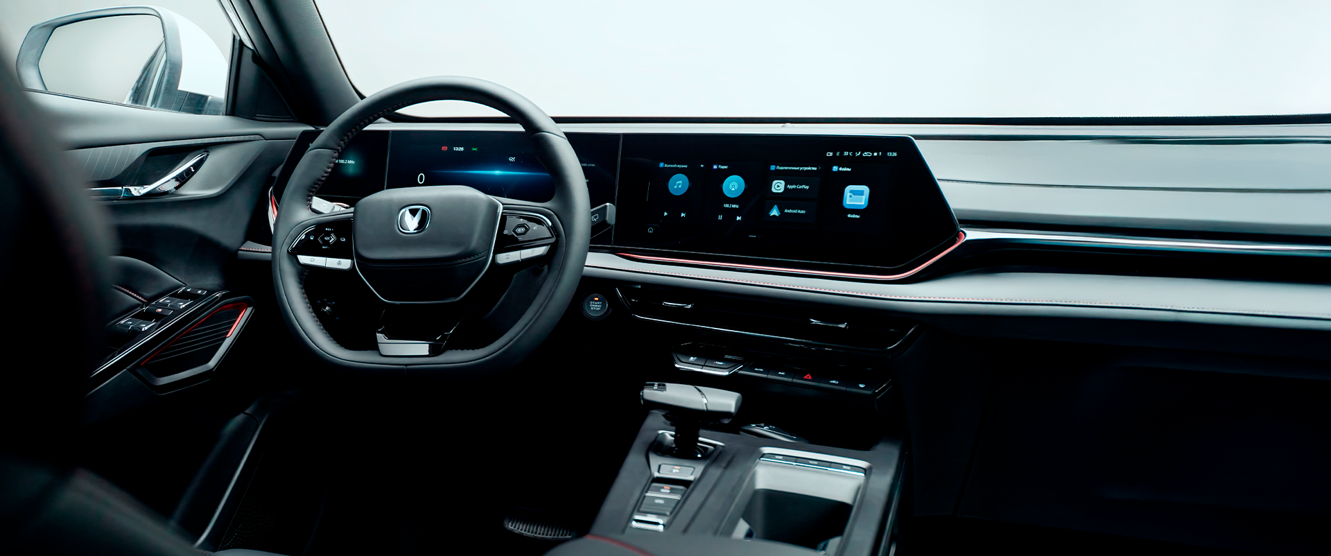 Changan CS35 MAX, Комфортный интерьер CS35 MAX